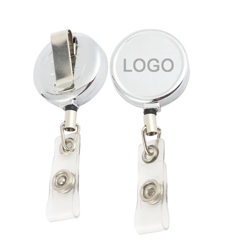 Chrome Round Badge Reel 4