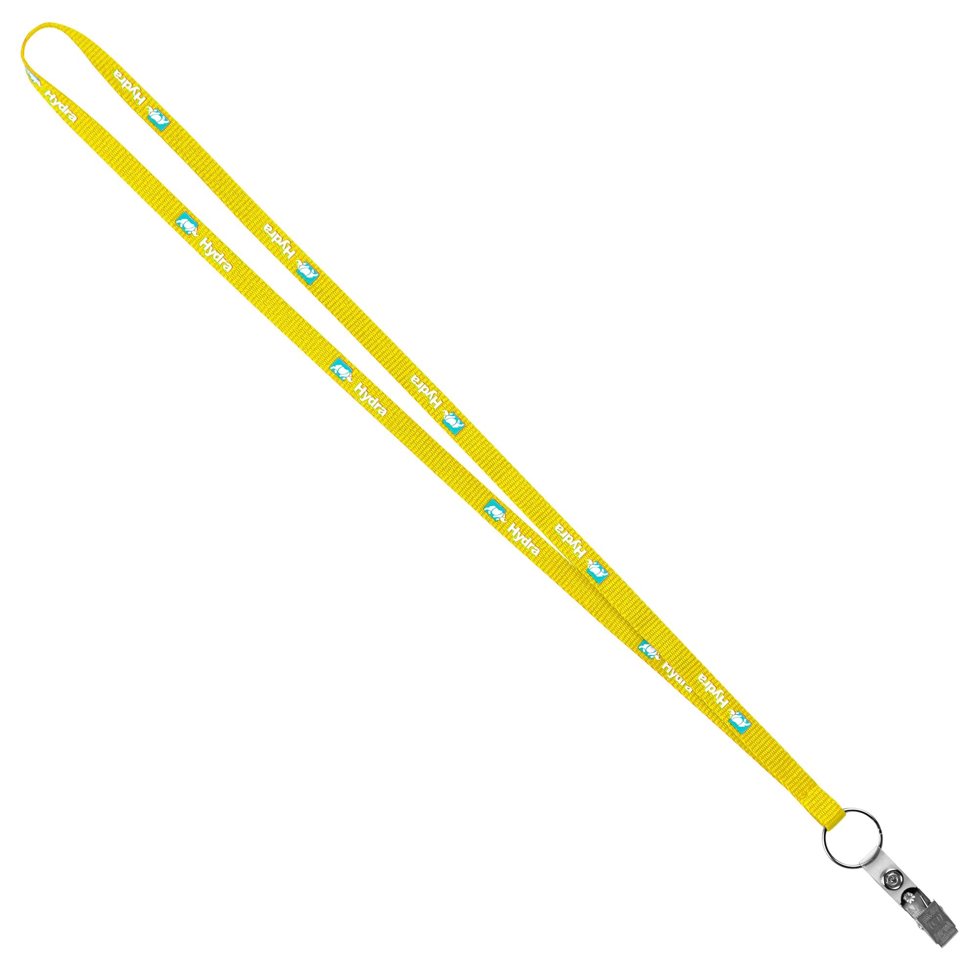 3/8" Recycled Screen Printed Lanyard 2