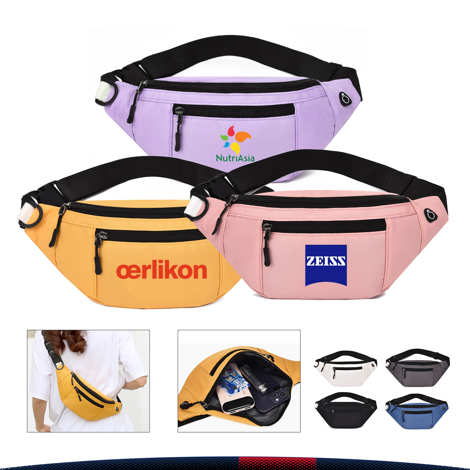 Pleky Crossbody Waist Bag 2