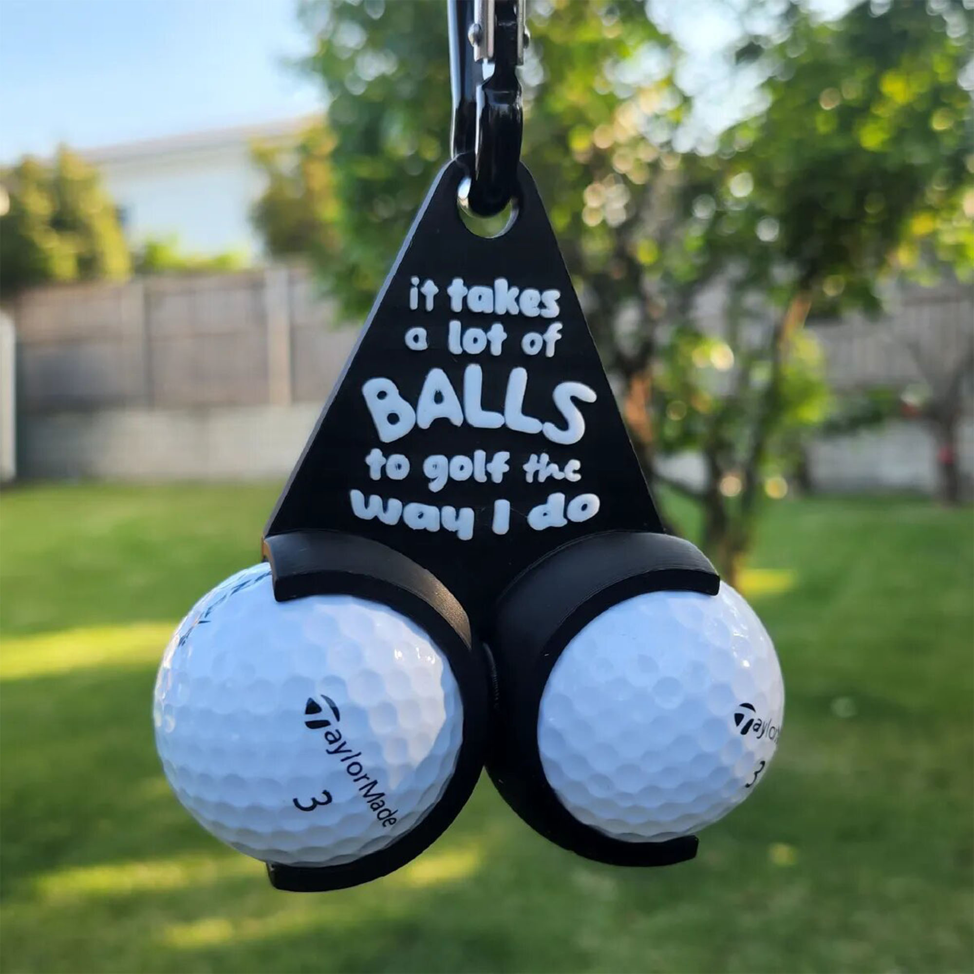 Portable Golf Ball Holder 1