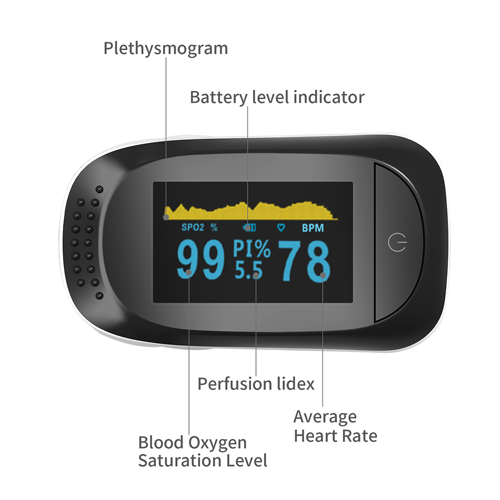Household OLED Finger Pulse Oximeter 6