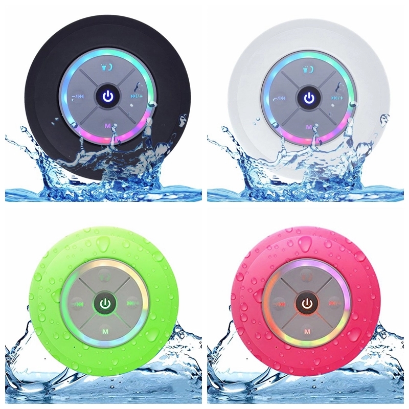 LED Bluetooth Speaker With Sucker 3