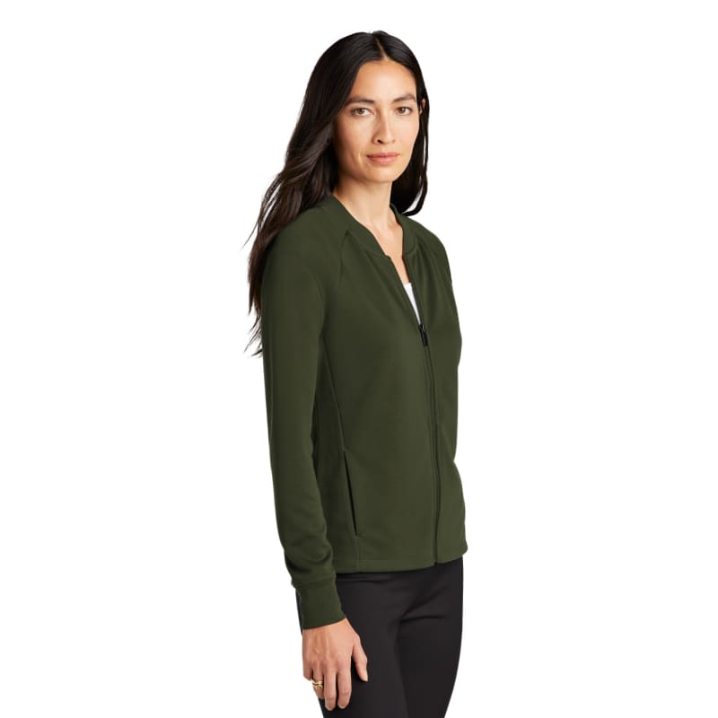 Mercer+Mettle Women's Double-Knit Bomber 2