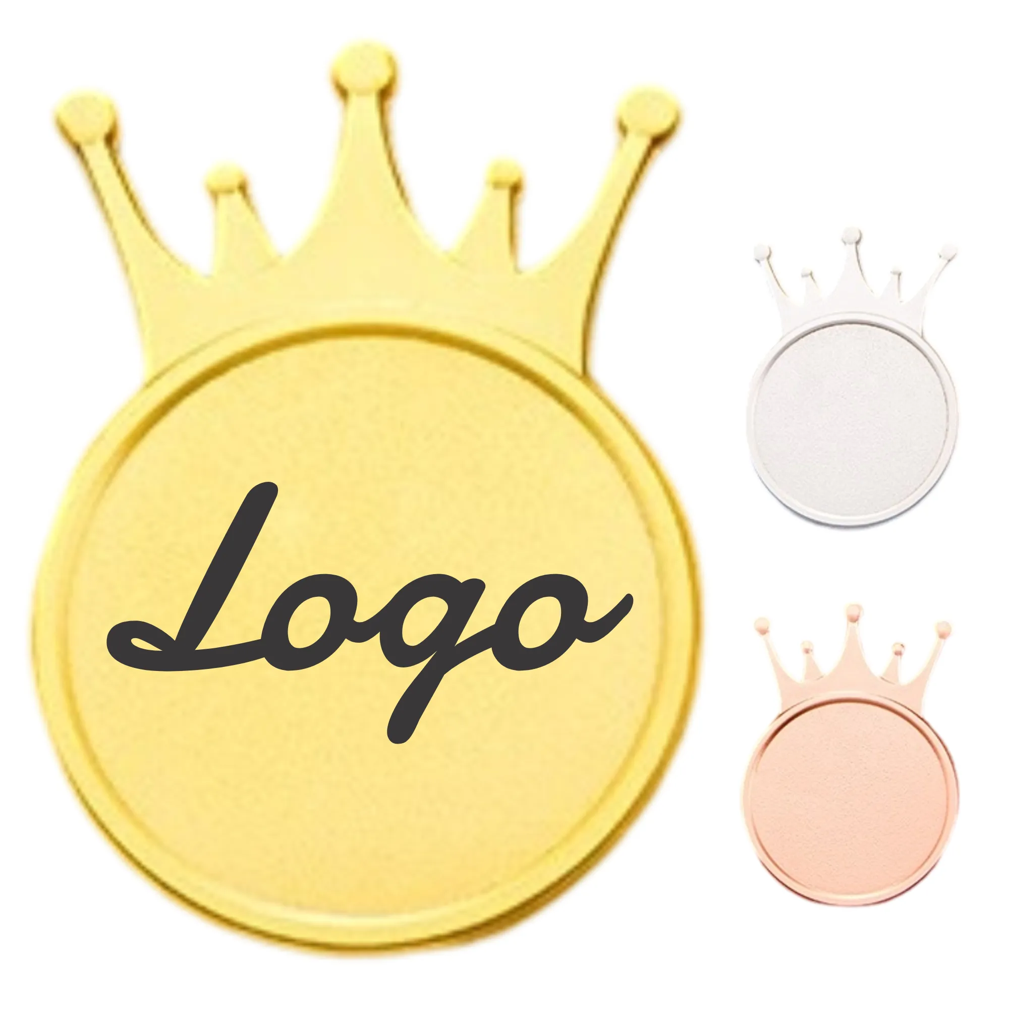 Crown - Shaped Badge for Luxury Branding