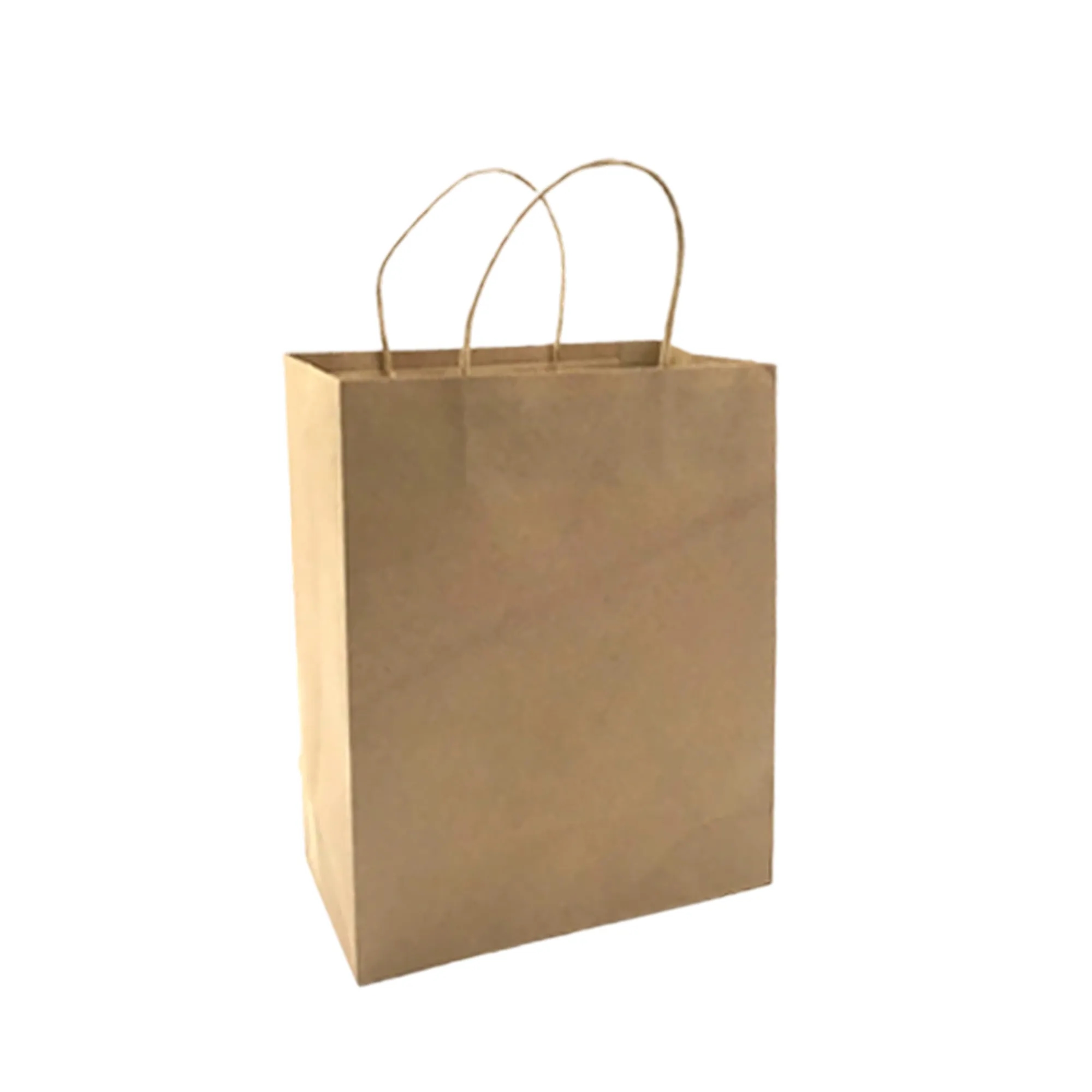 Reusable Kraft Paper Tote for Retail Packaging 7