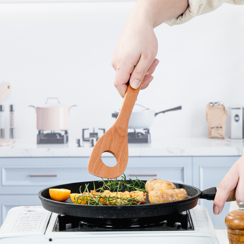 Wood 5-Piece Cooking Utensil Set 6
