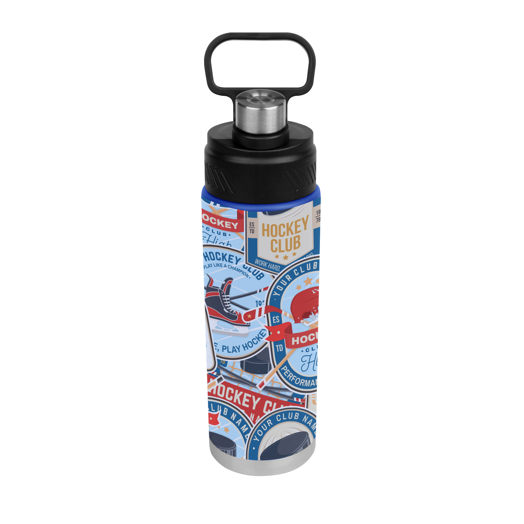 24 Oz. Full Color Stainless Steel Leighton Bottle, custom water bottle with logo imprint 1