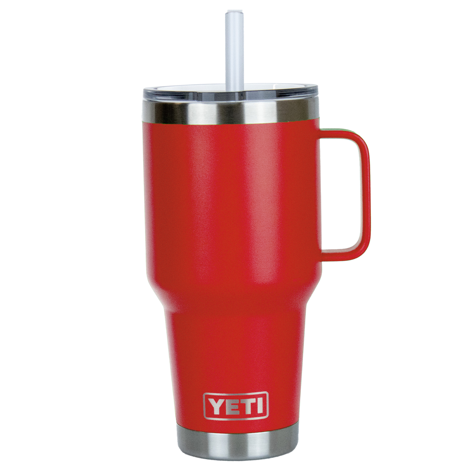 35 Oz YETI® Stainless Steel Insulated Travel Mug W/ Handle & Straw 2