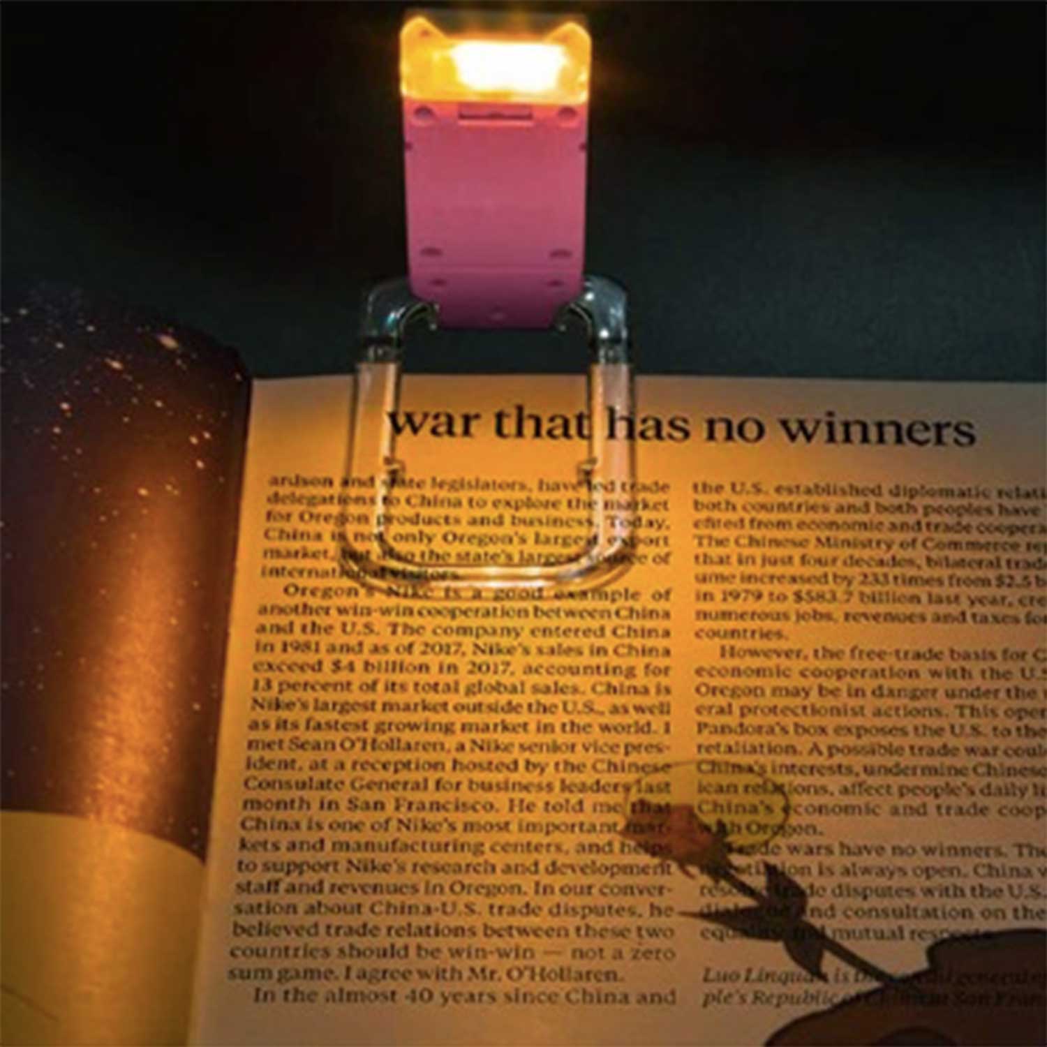 Mini Usb Foldable Book clip light w/ Eye Protection 5