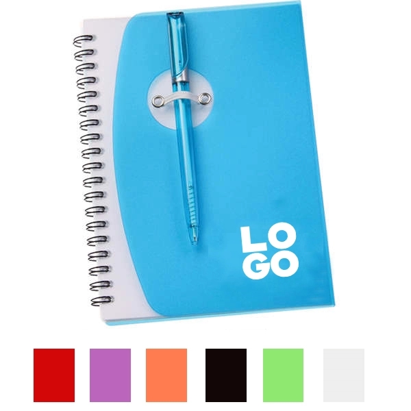 5"L x 7"W Notebook & Pen Set 1