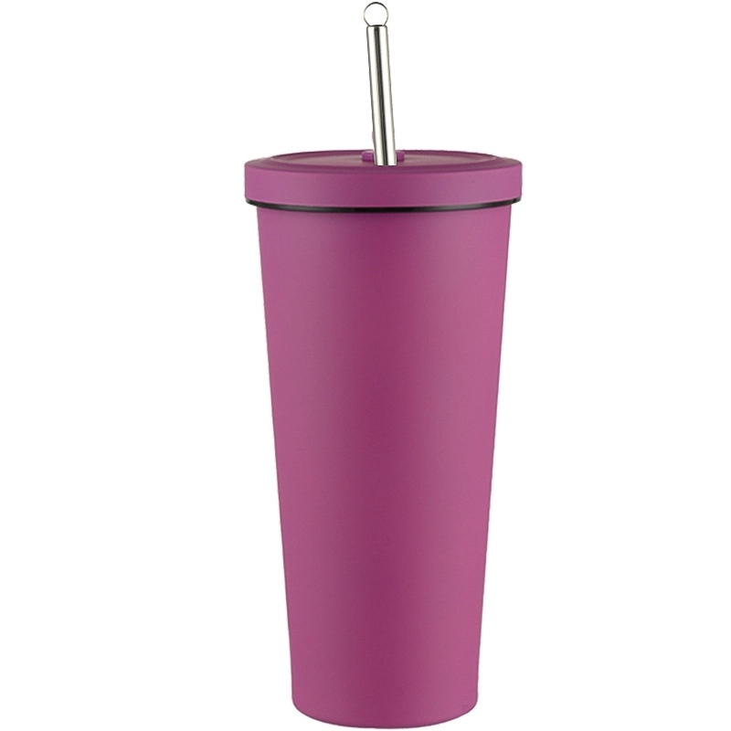 25 Oz Stainless Steel Straw Cup Double Vacuum Coffee 13