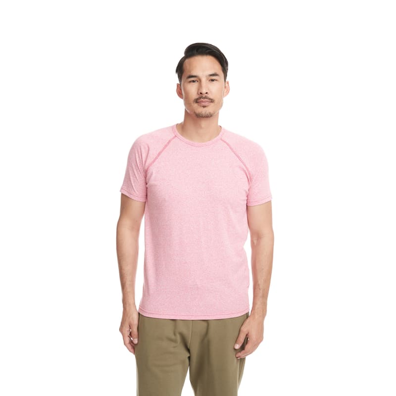 Next Level Apparel Men's Mock Twist Short-Sleeve Raglan T-Shirt 3