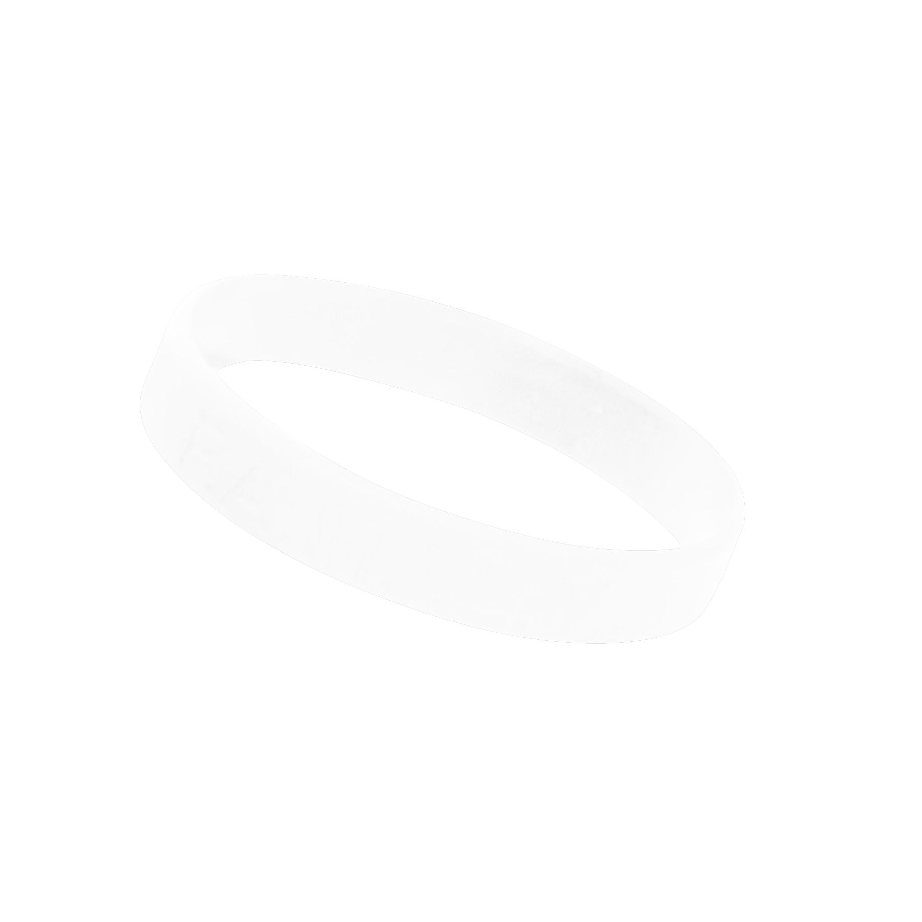 1/2" Rush Laser Debossed Silicone Wristband 37