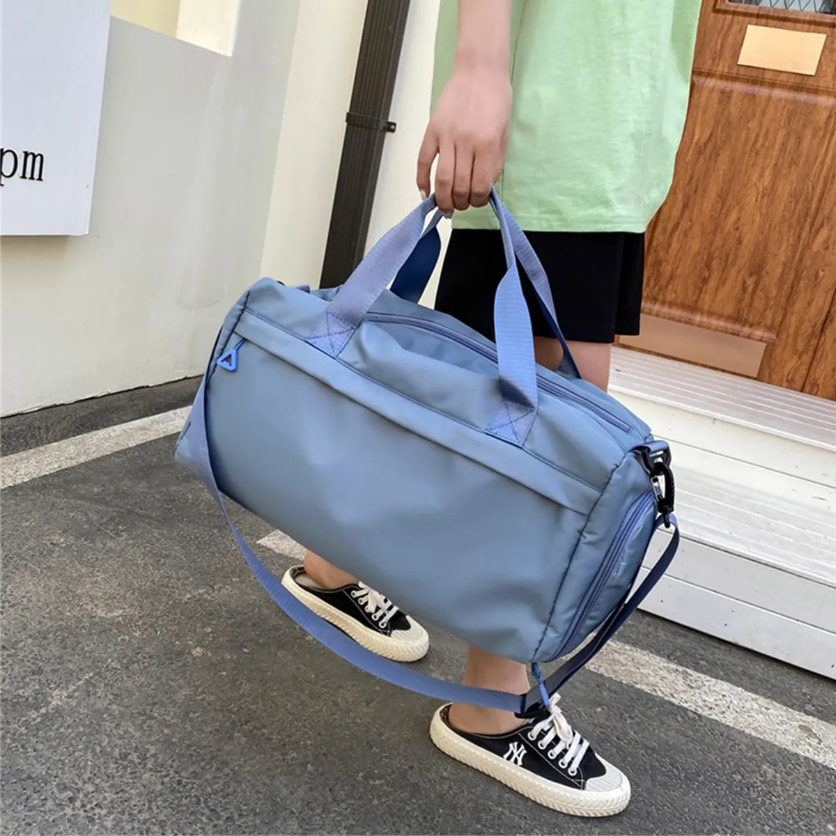 Water Proof Sport Gym Travel Bag With Shoe Compartment 6