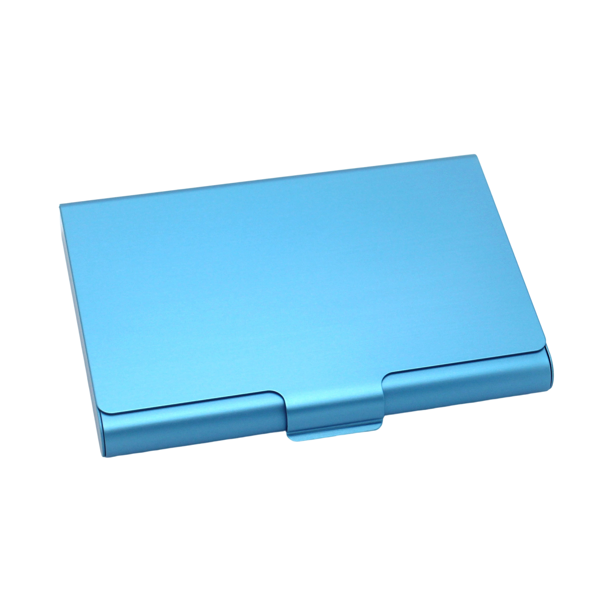 Aluminum Alloy Slim Business Card Case Pocket Size With Snap Lid 7