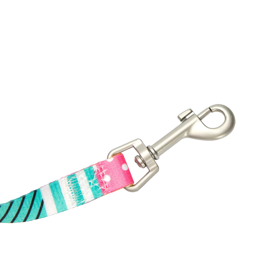 Sublimated Pet Leash with Snap Carabiner and Loop Handle 4
