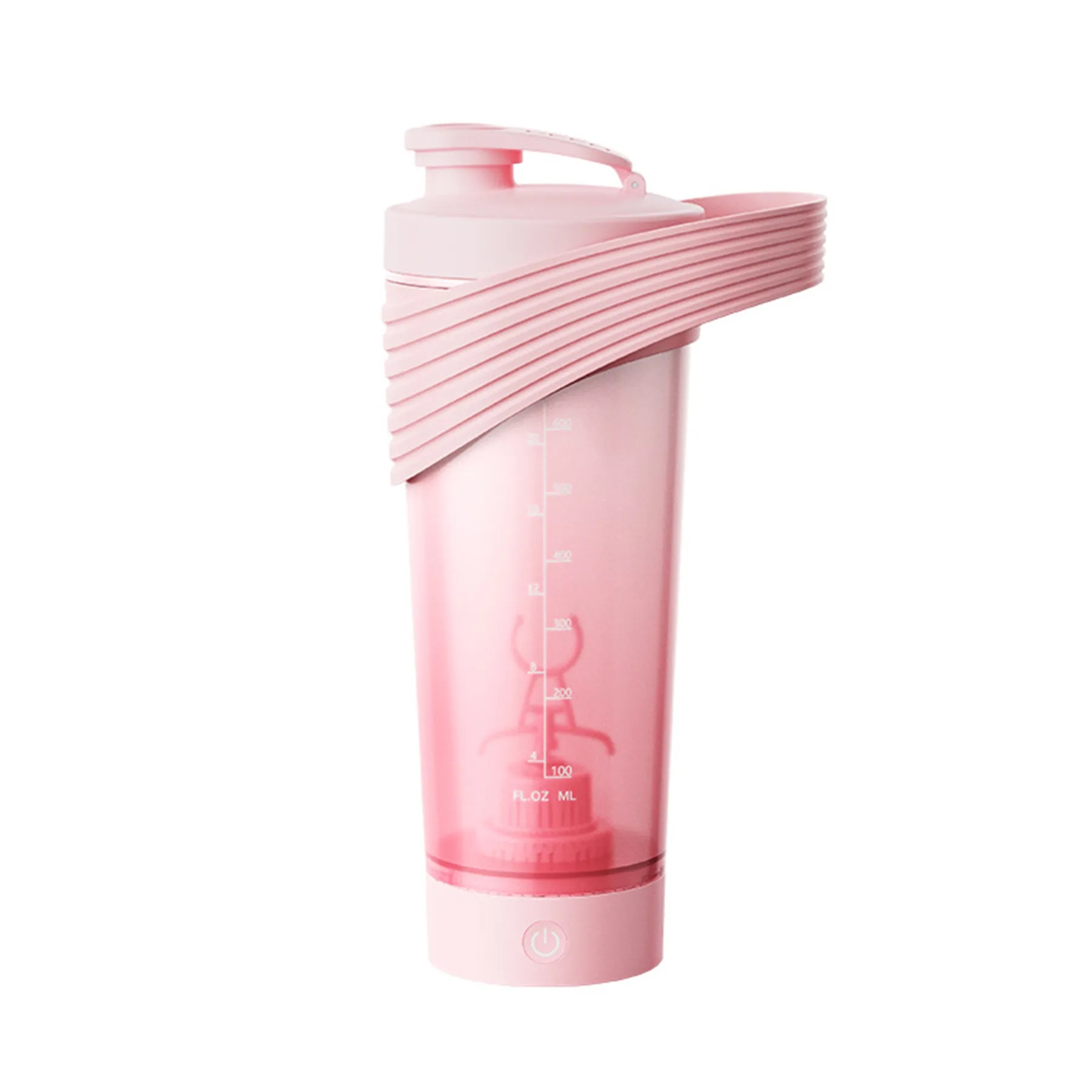 28oz Electric Shaker Bottle With Slicone Handle 4