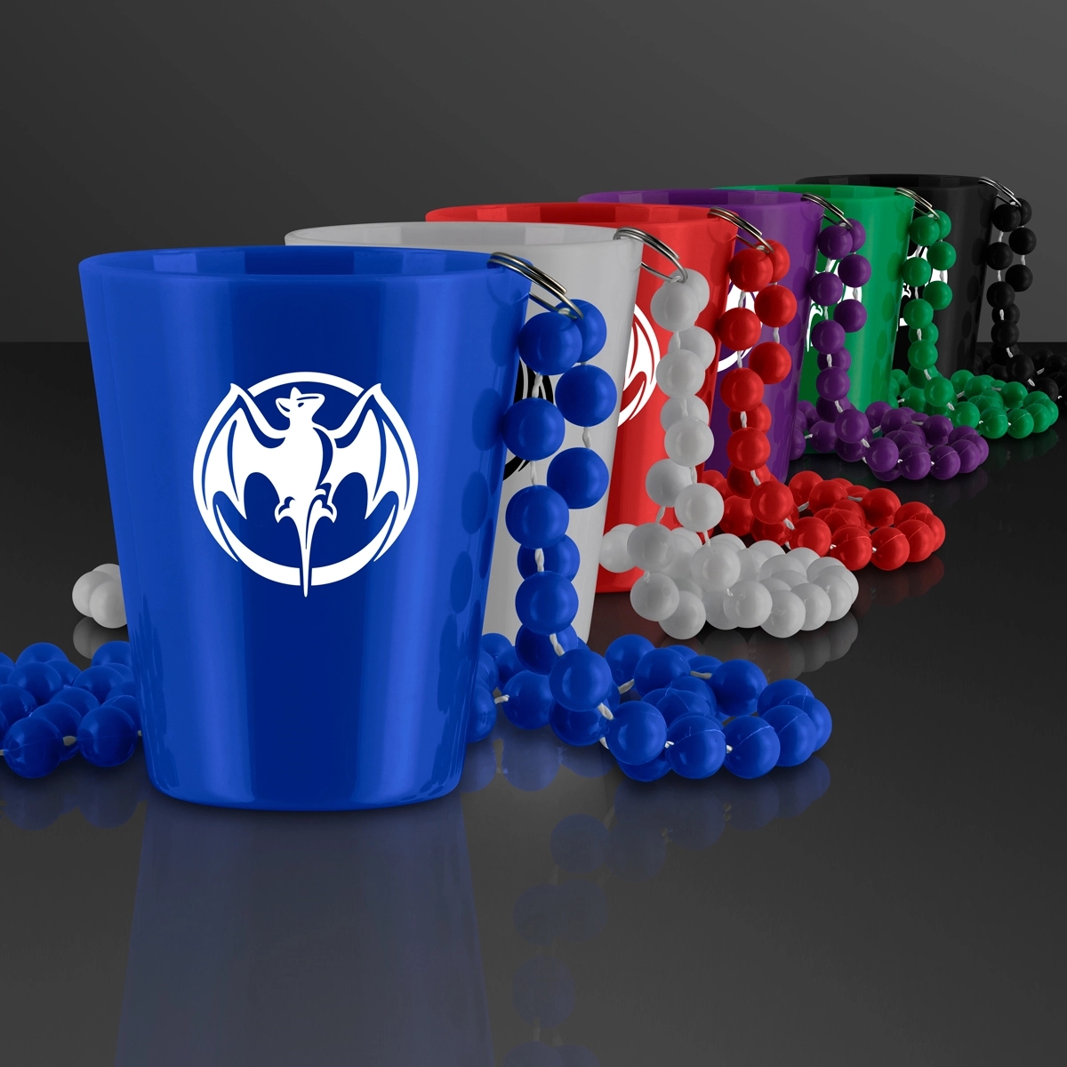 Shot Glass Bead Necklace (NON-Light Up) 7