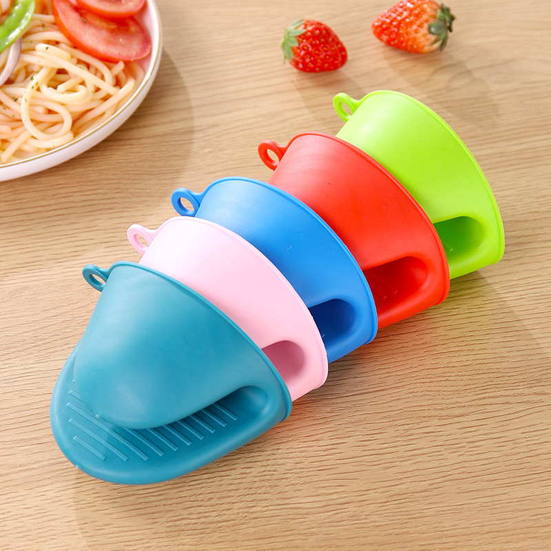 Silicone Anti Heat Glove Cooking Pinch Mitts 10