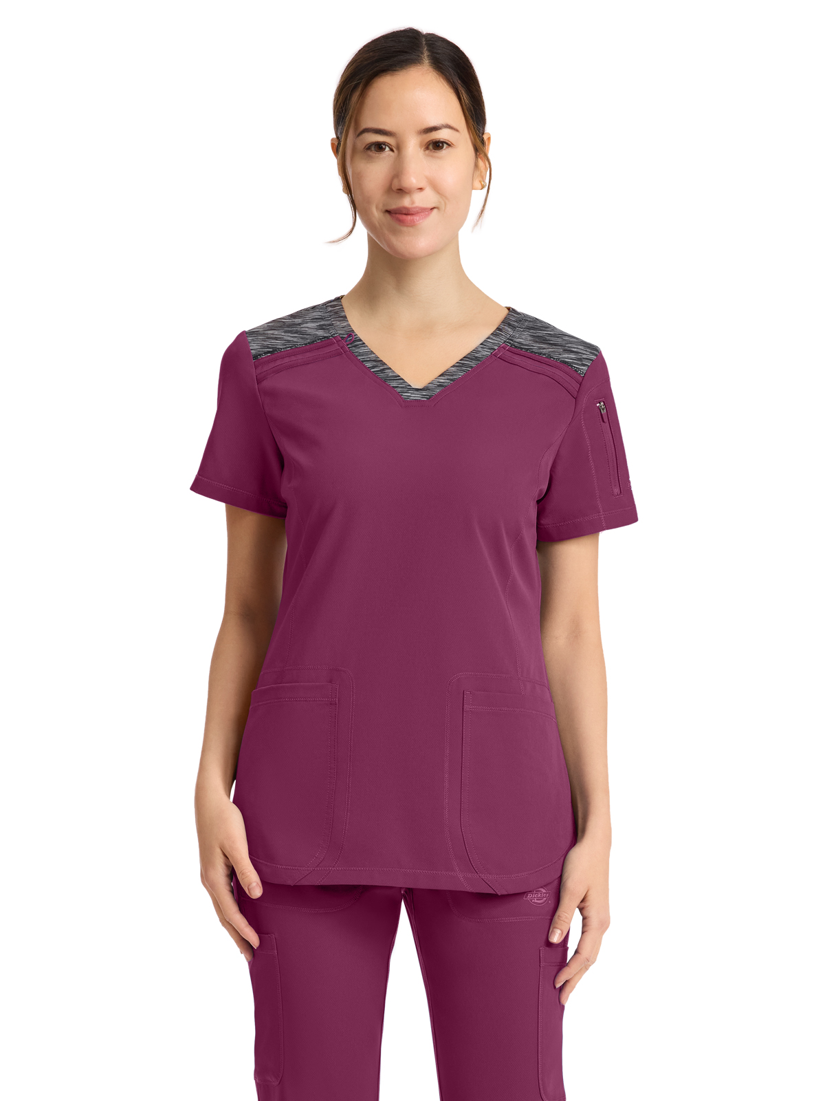 Dickies Medical - Dynamix - Women's 3-Pocket V-Neck Top 14