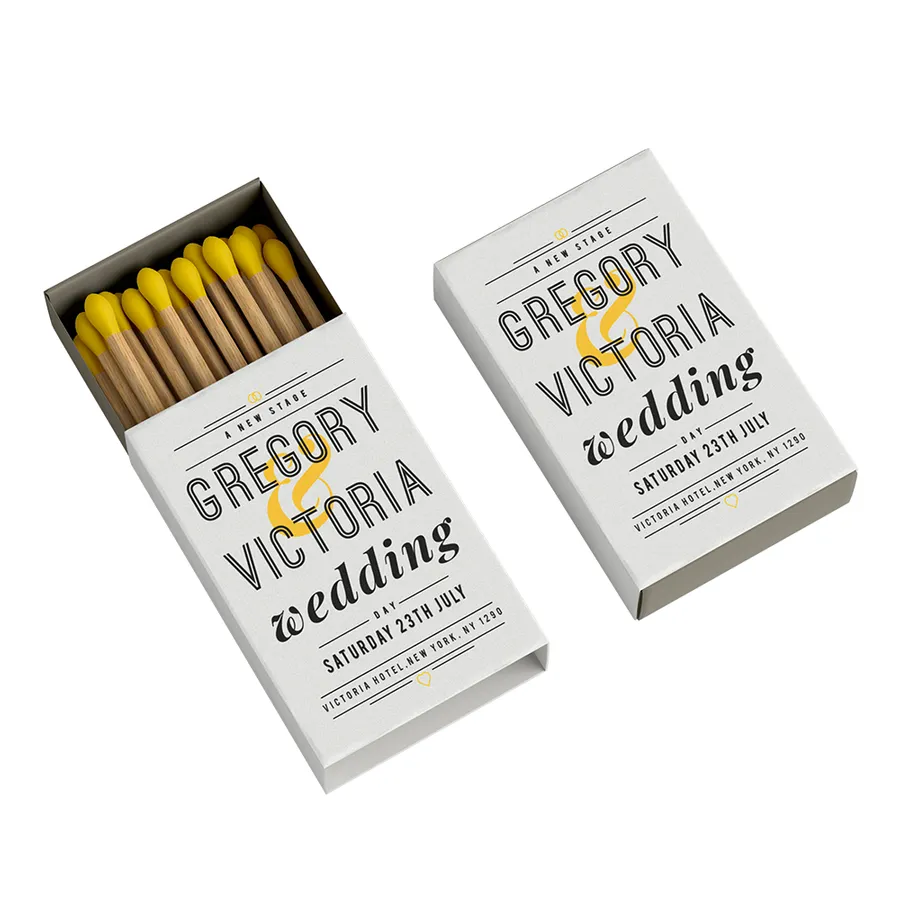 Wedding Favor Matchboxes 7