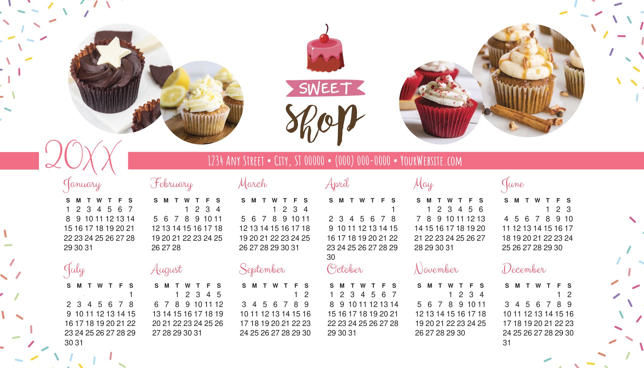 Calendar Magnet (4" x 7")