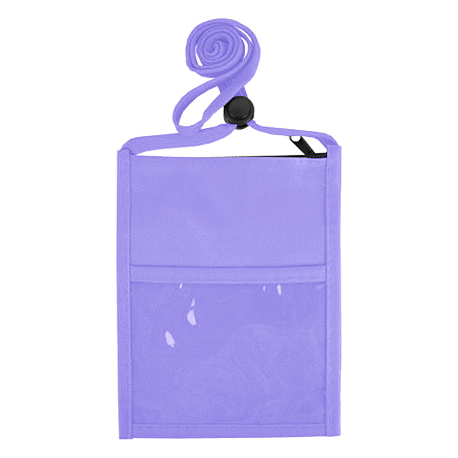 Adjustable Lanyard Neck Wallet - 6.75" x 5.25"