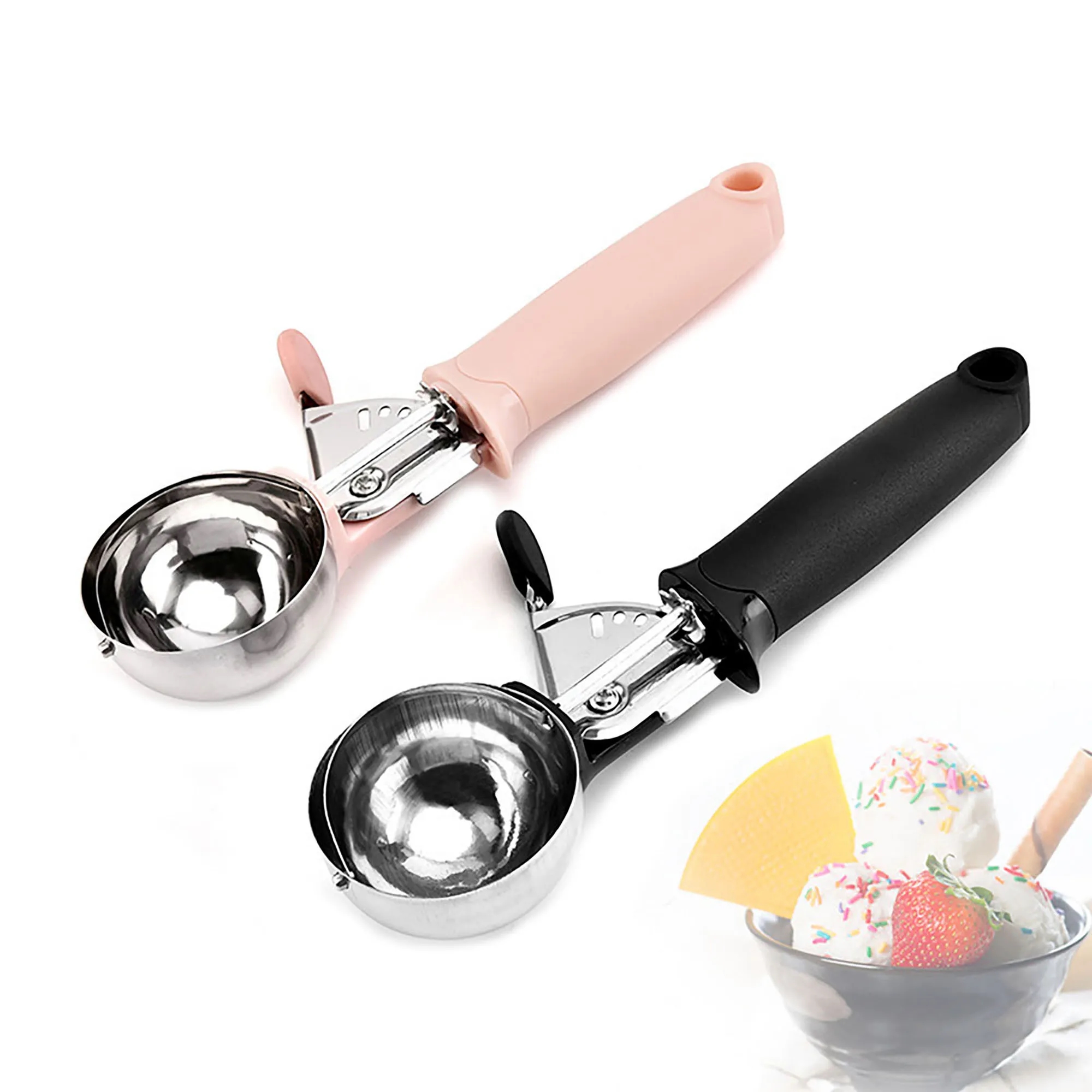 Stainless Steel Ice Cream Spoon 3
