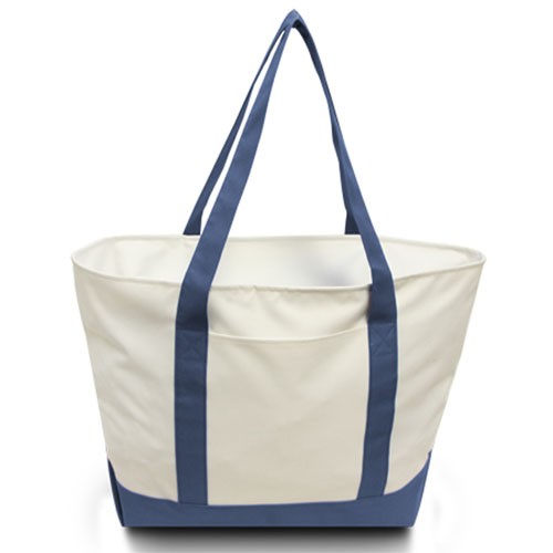 600D Bay View Giant Zipper Boat Tote 8