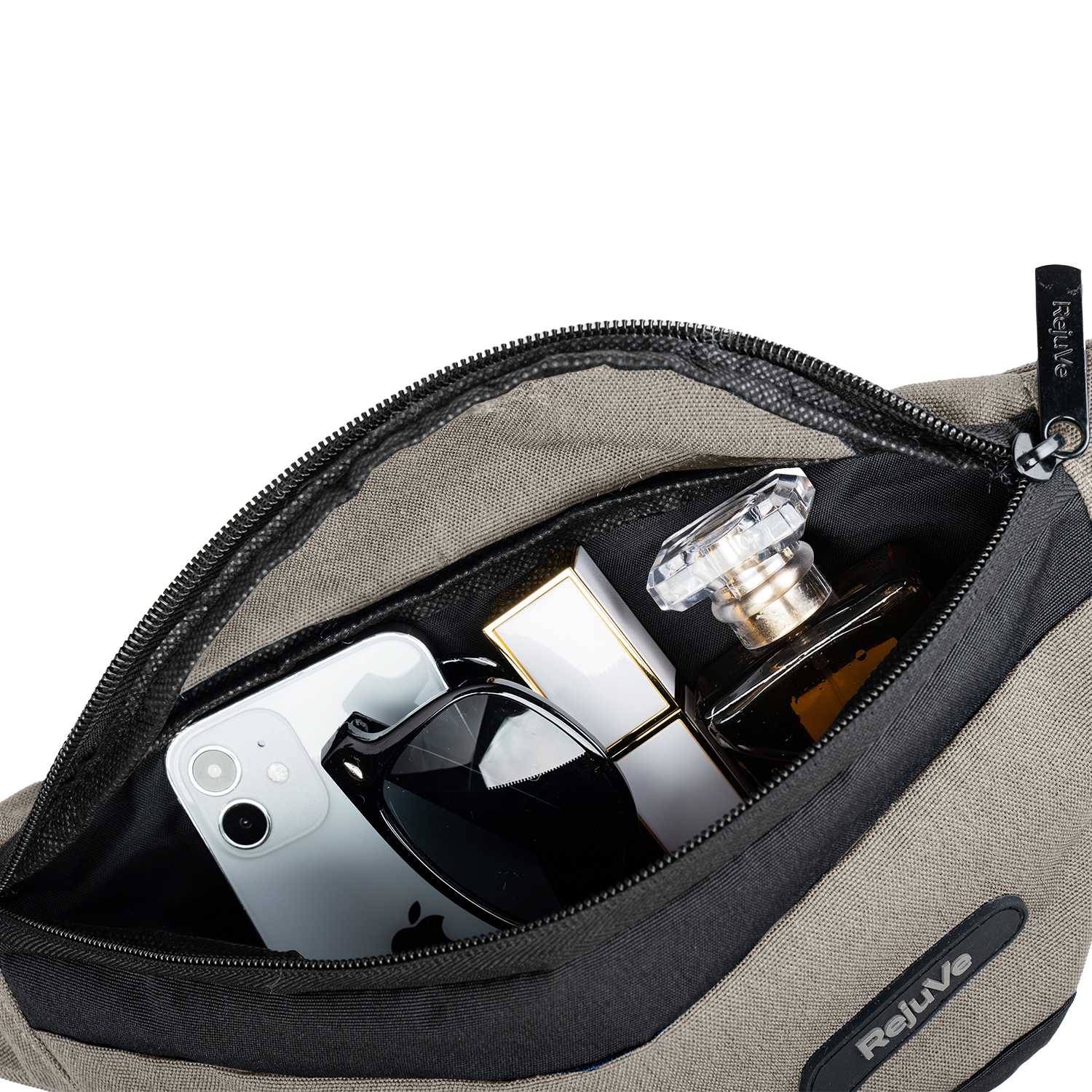 RejuVe® MILANO Heather Executive Business Backpack & MILANO Two-Tone Fanny Pack Gift Set 3