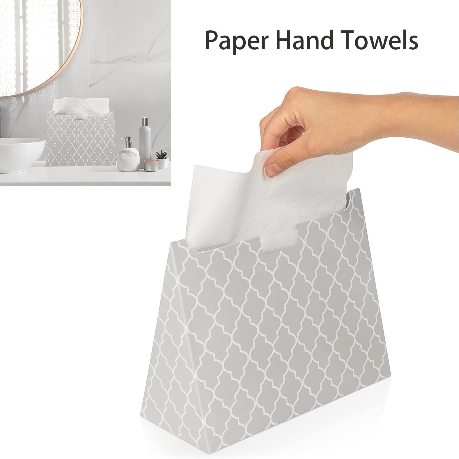 8'' Pop Up Paper Hand Towel 1