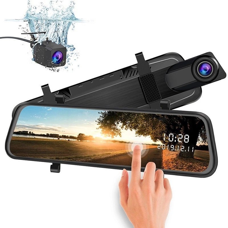 4K Mirror Dash 1080P Car Camera With Hd Screen Wide 21