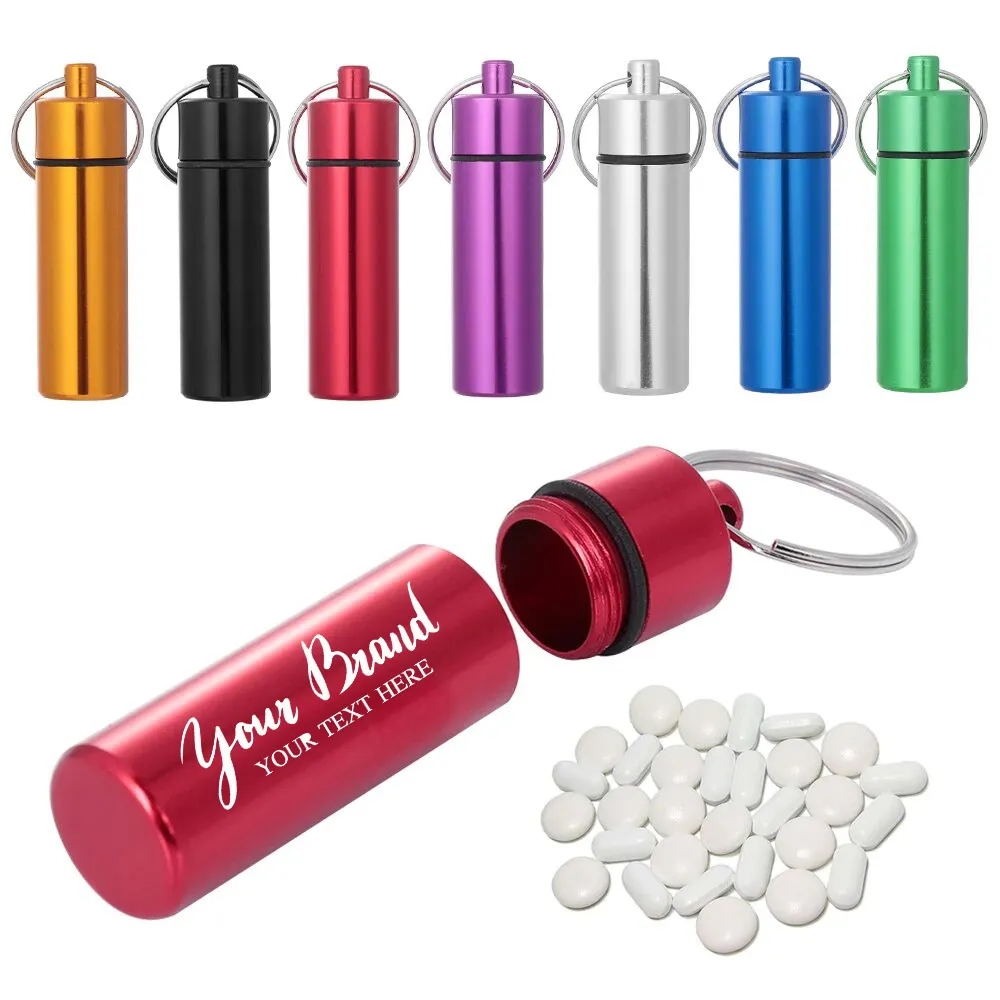 Aluminum Pill Case Bottle 5