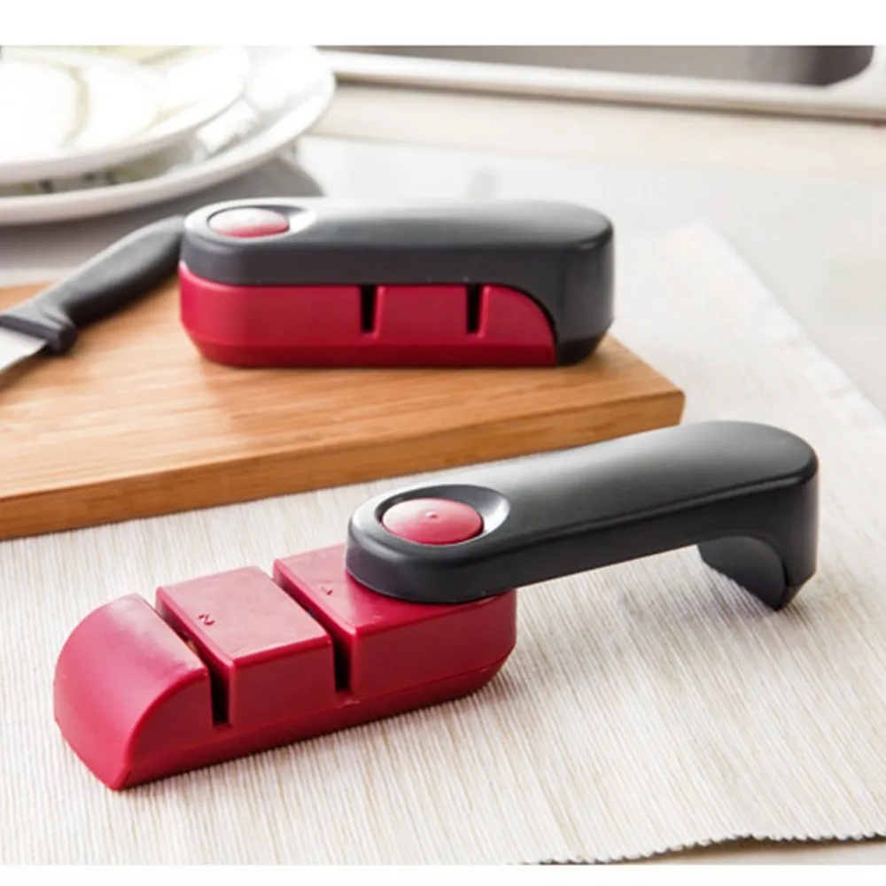 Foldable Portable Knife Sharpener with two sharpening slot 4