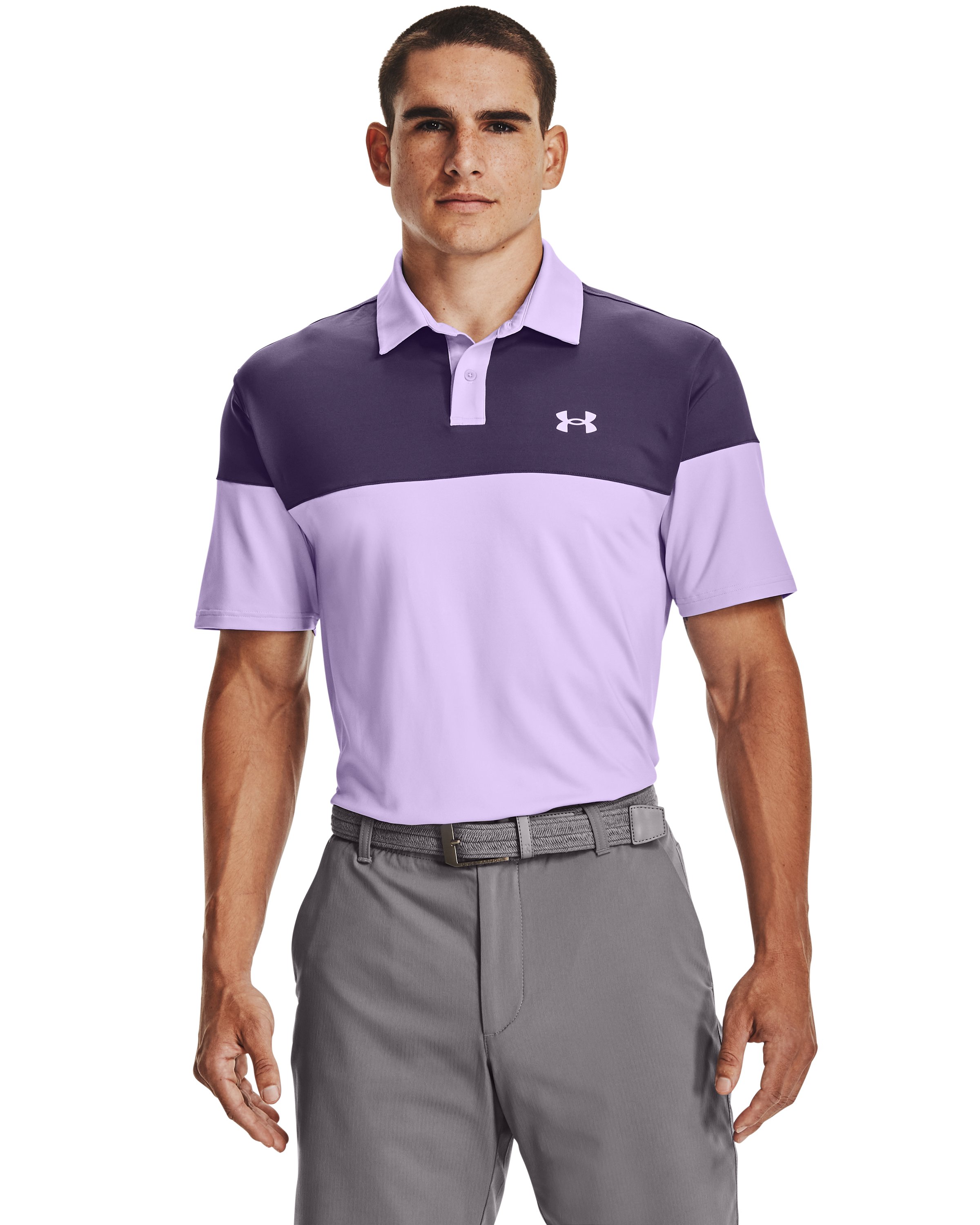 UA Tee To Green Blocked Men's Polo 5