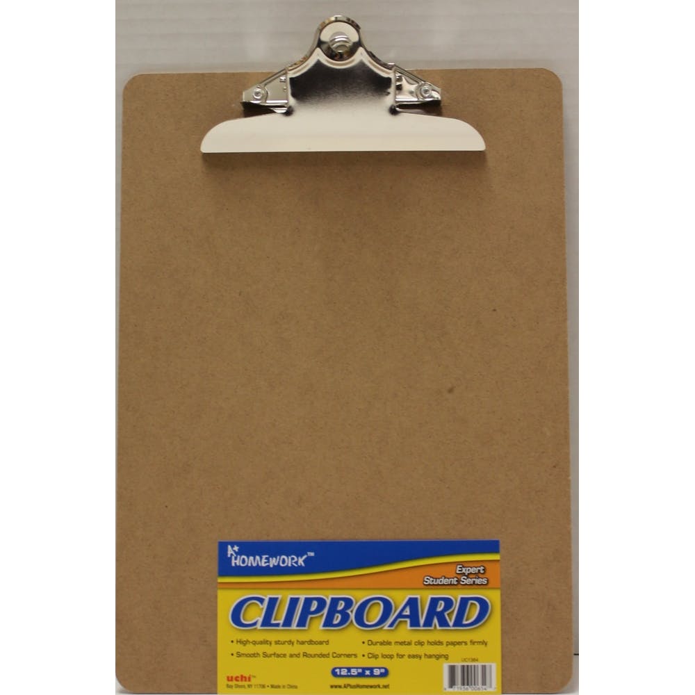 Clipboards - Hardboard Sturdy Clip 2