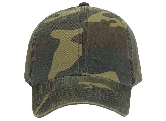 OTTO CAP® Camouflage 6 Panel Low Profile Baseball Cap 11