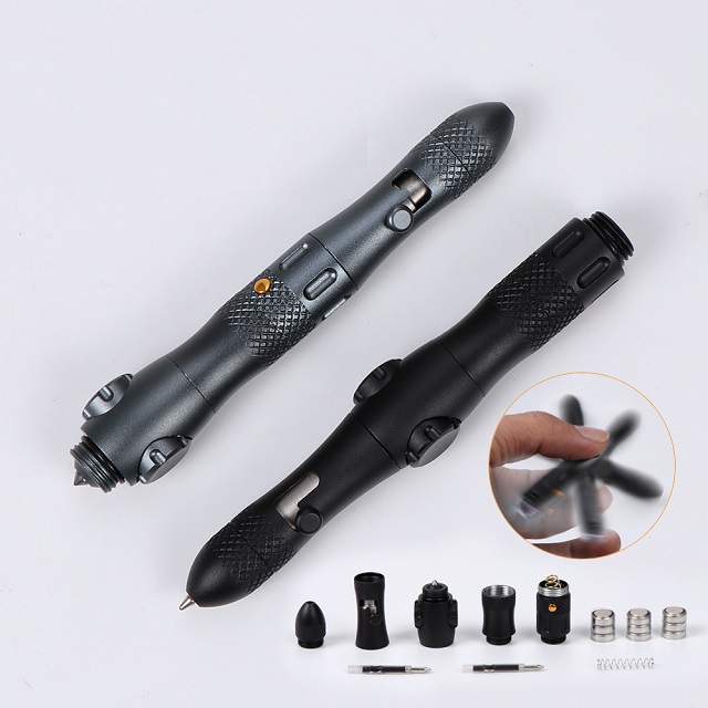 Tactical Pen w/ Gyro Spinner 2