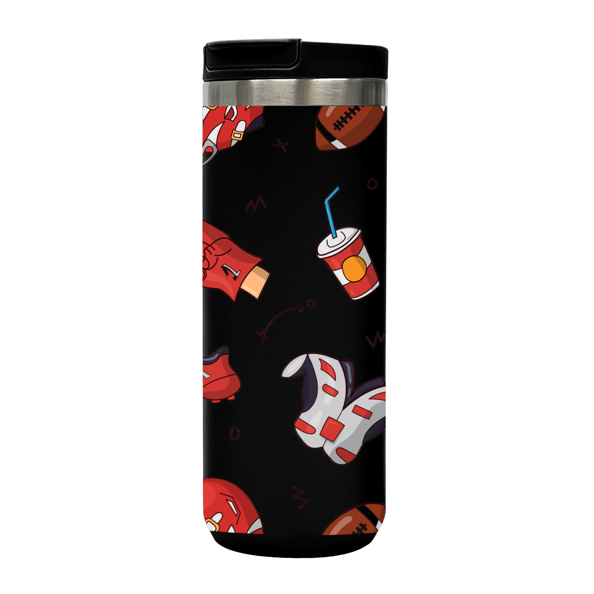 18 Oz. Full Color Sienna Stainless Steel Bottle 2