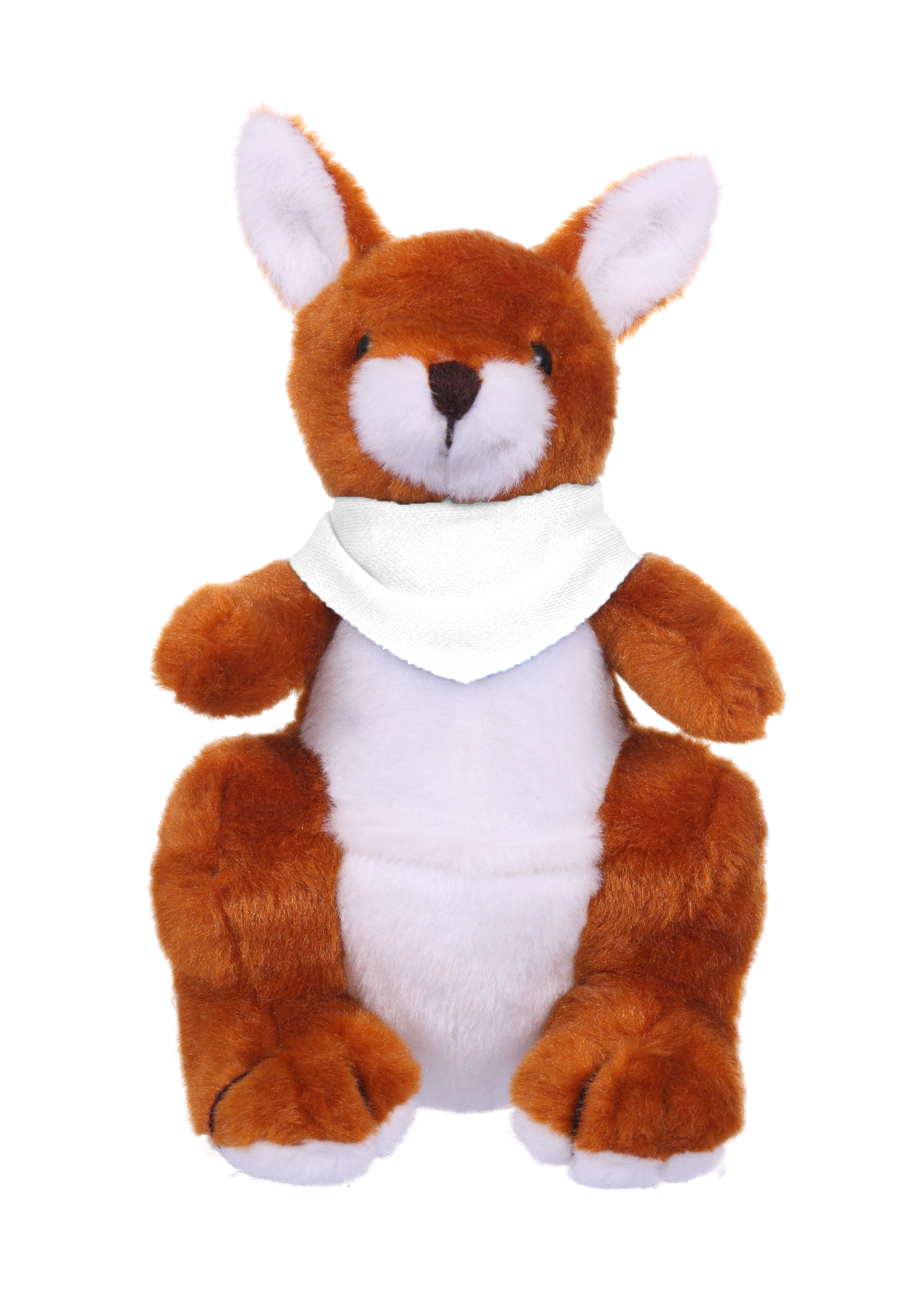 Soft Plush Kangaroo with Bandana 3