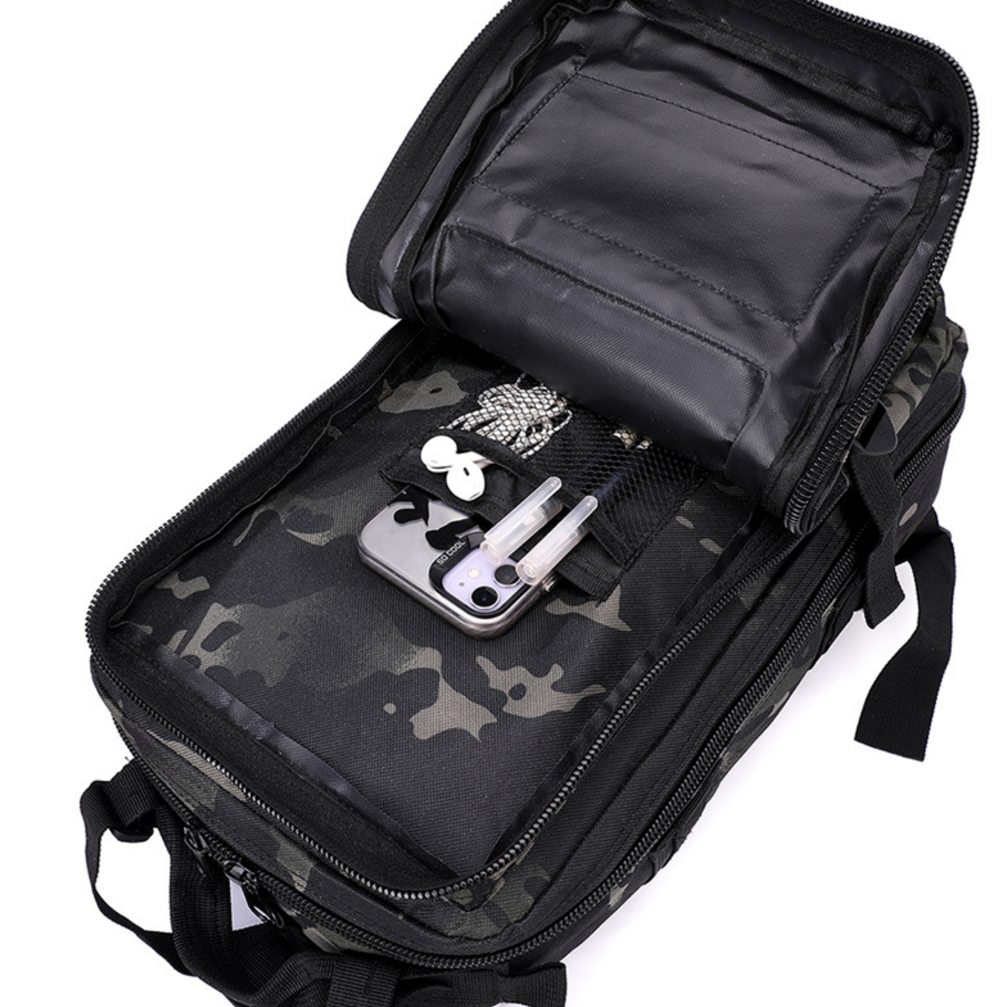 Large Tactical Backpack 15.75"H x 9.06"W x 9.06"L 10