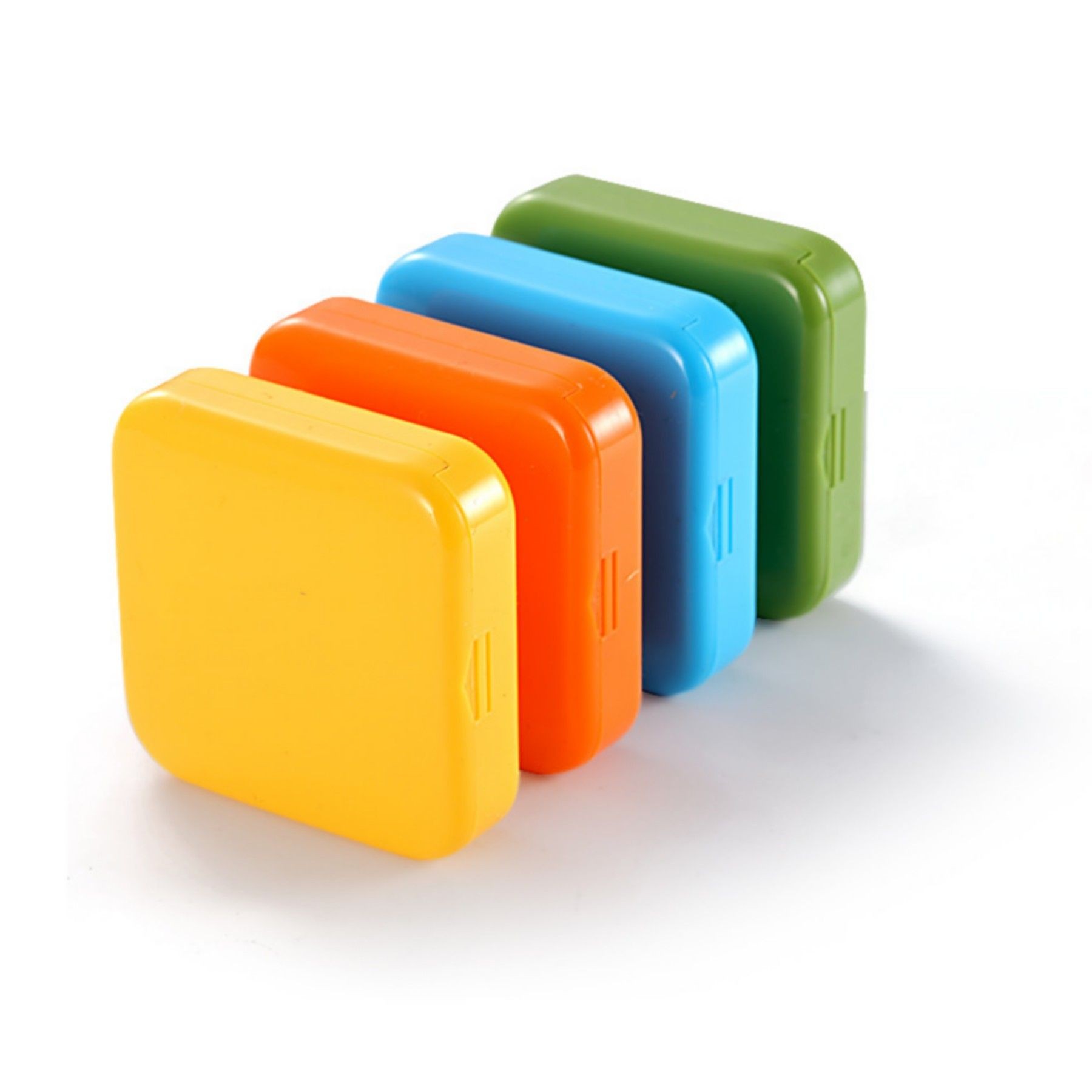 Travel Daily Pill Organizer 2 Compartments Pill Container 9