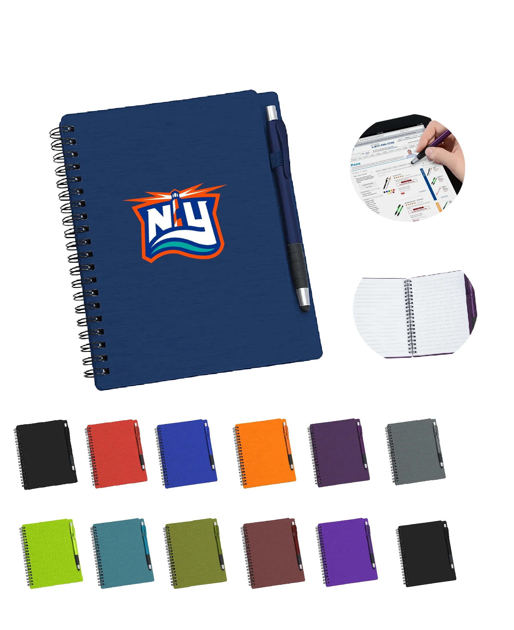 2024-2025 5.5 " x 4 " Notebook with Stylus 10