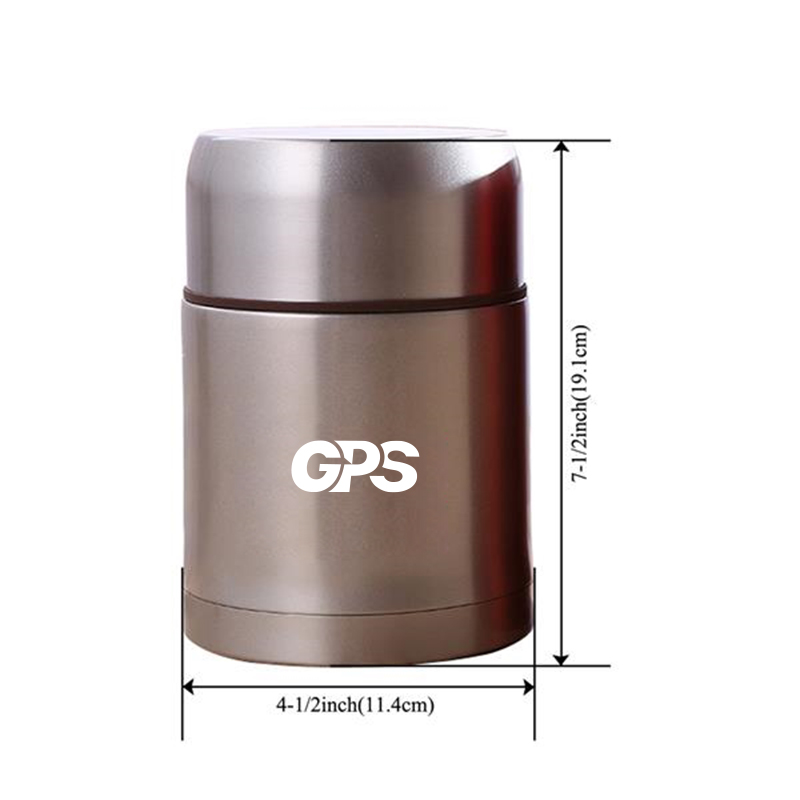 34Oz Stainless Steel Vacuum Food Insulation Pot, custom water bottle with logo imprint 3