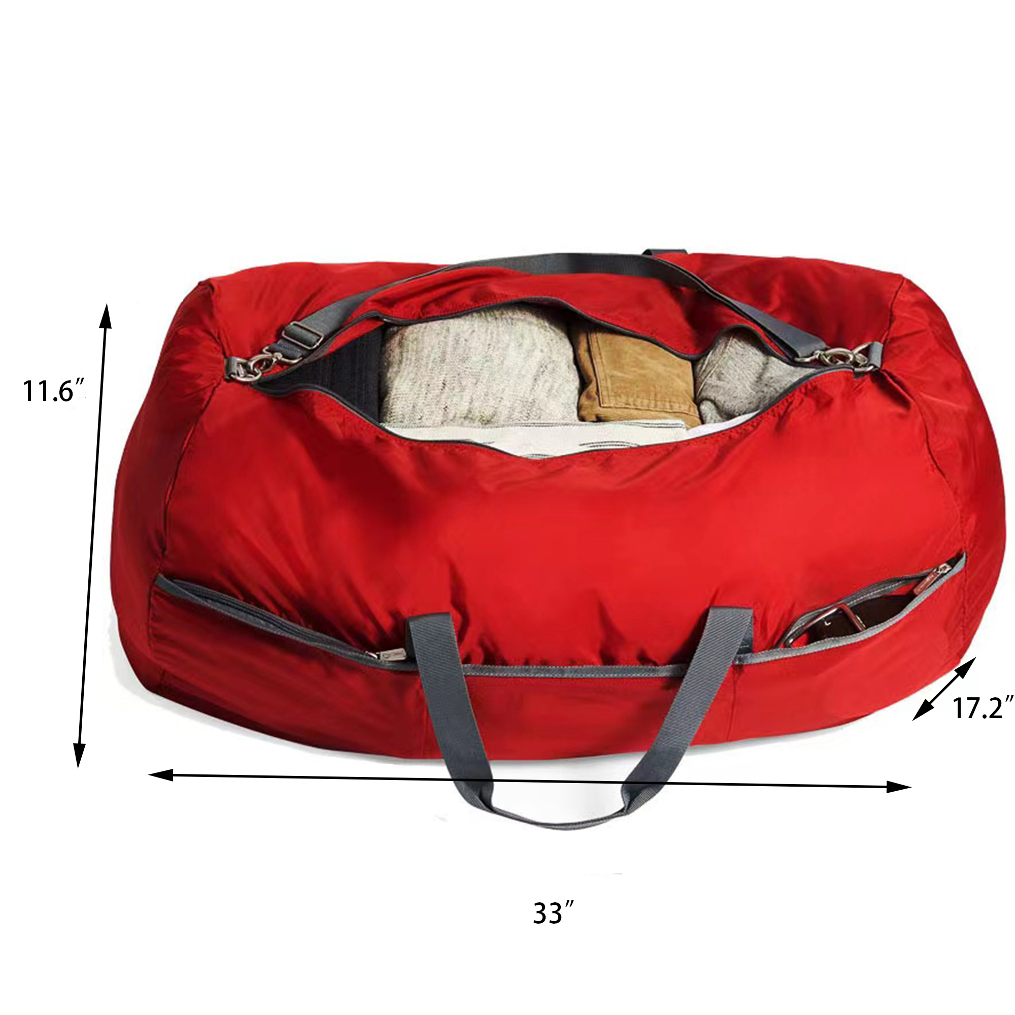 Large Nylon Duffel Bag 4