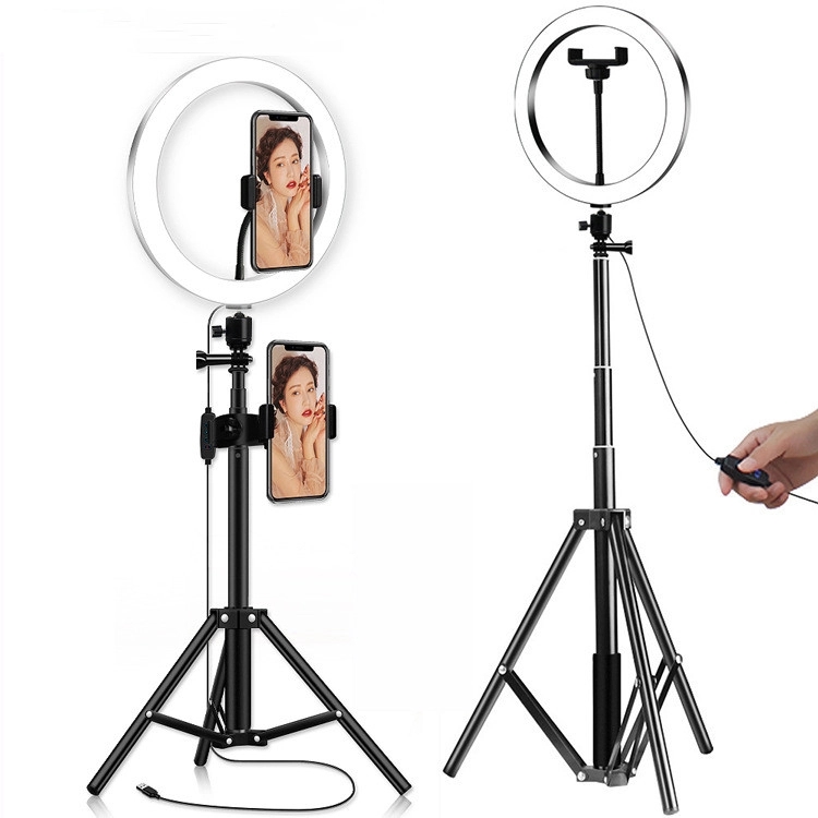8" LED Selfie Ring Light with Tripod Stand 3