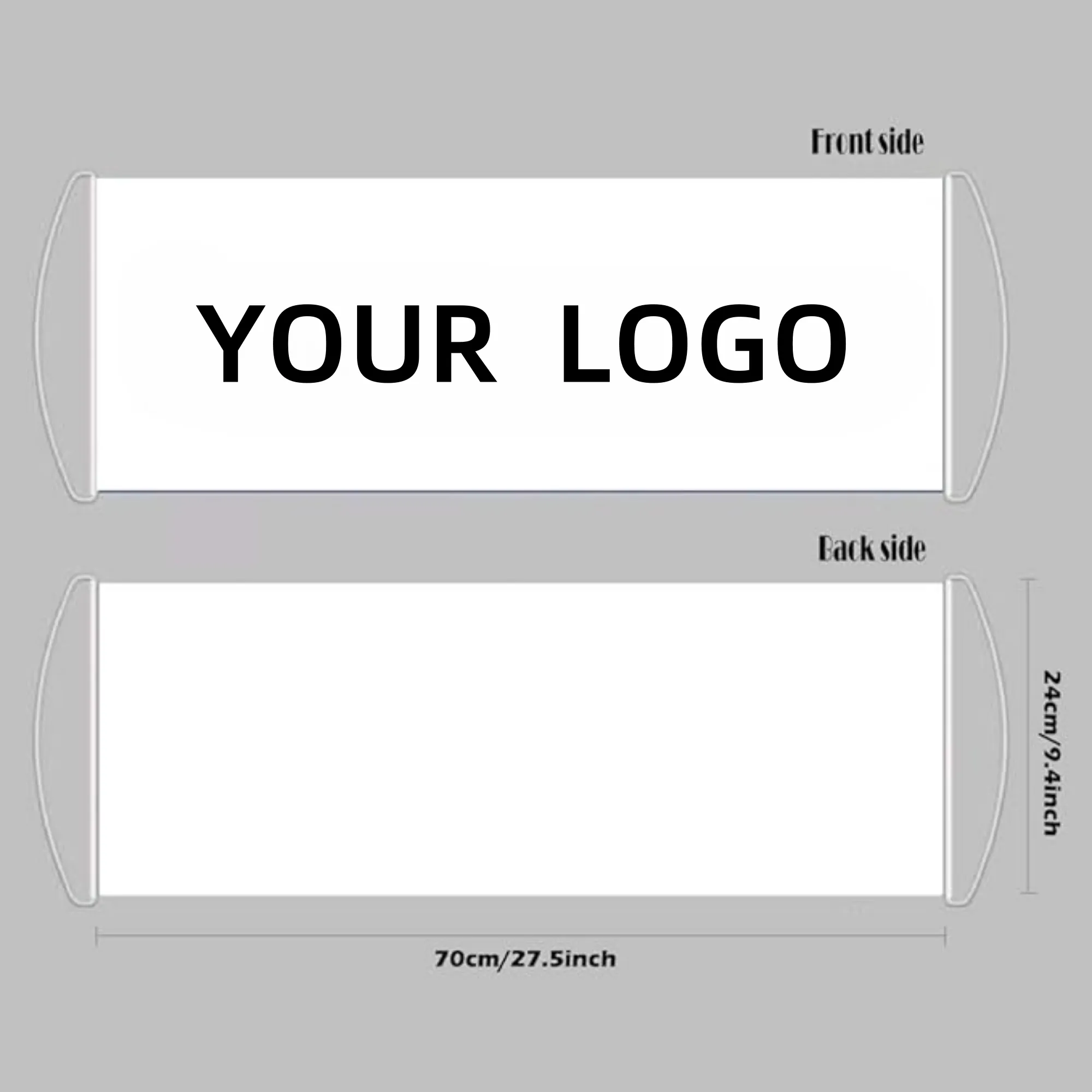 MOQ Reusable Handheld Pocket Banner With Suckers for Events 2