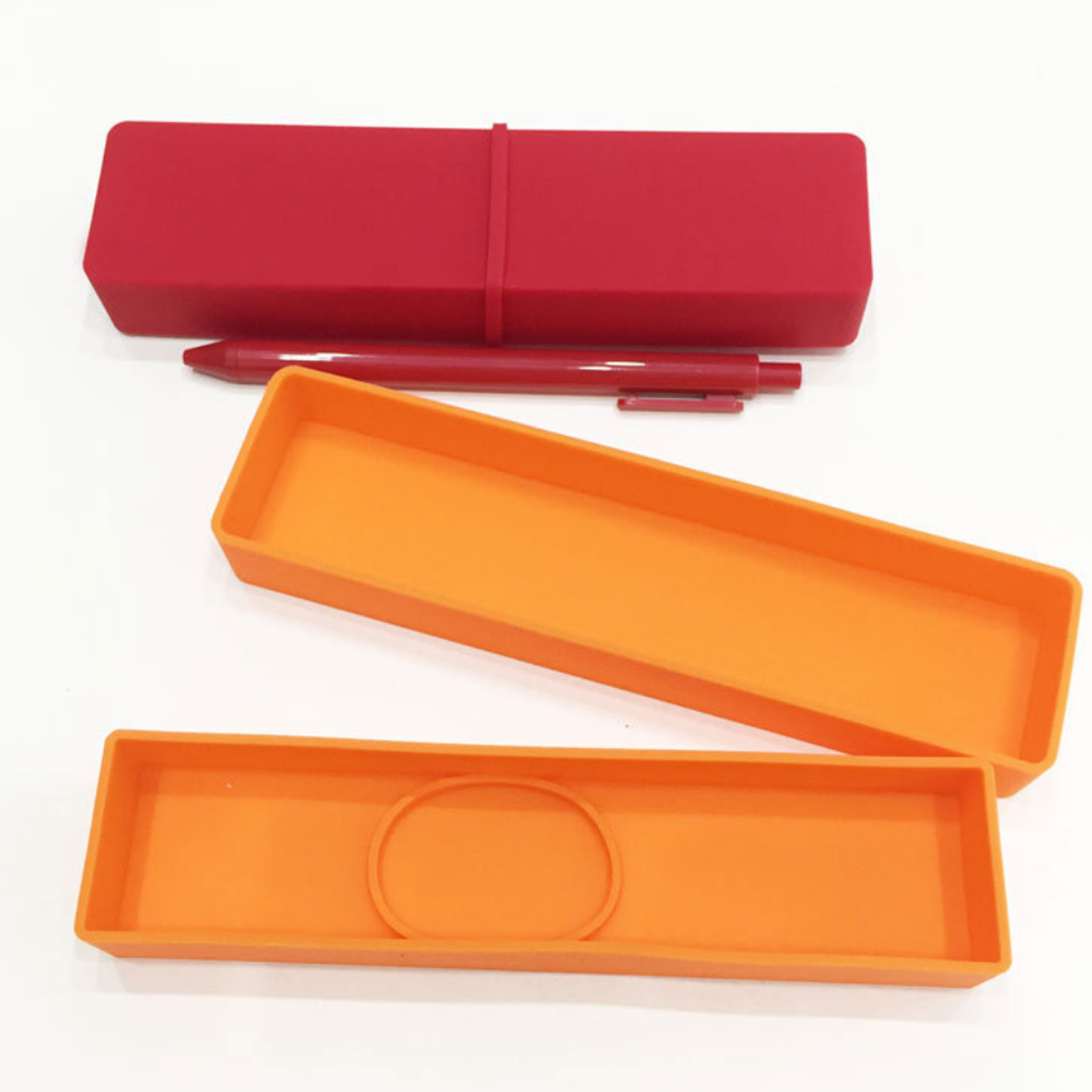 Silicone Square Pen Pencil Case Pouch 6