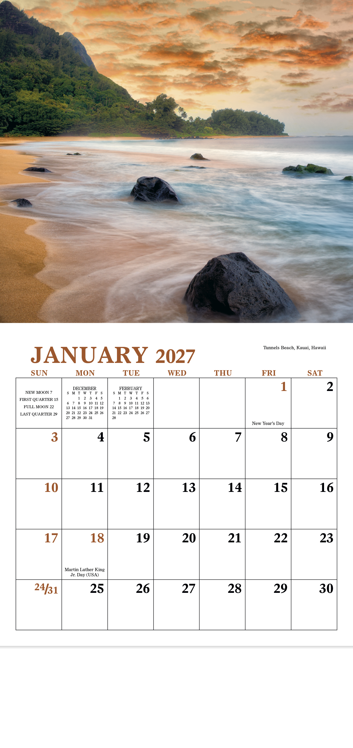 Good Value™ Landscapes of America - Mini Calendar 17