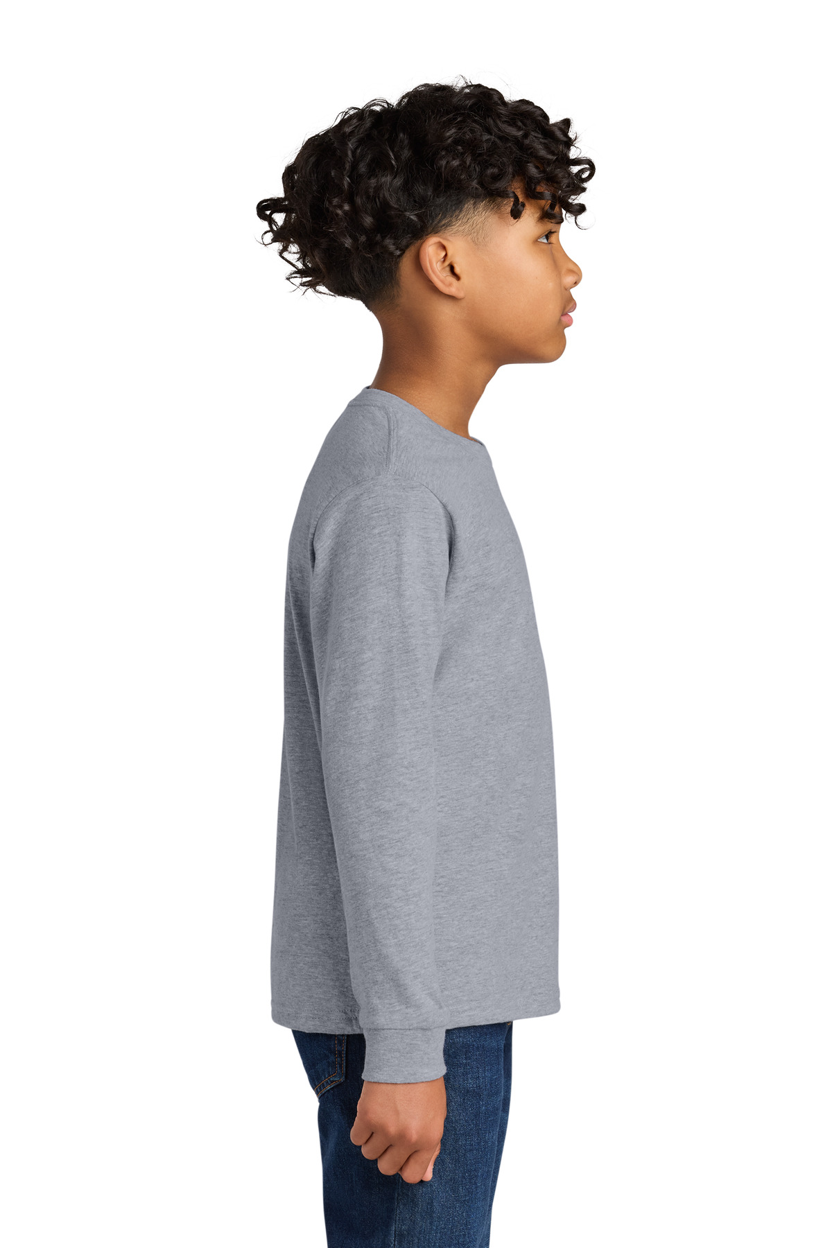 Next Level Apparel Youth Cotton Long Sleeve Tee NL3311 33